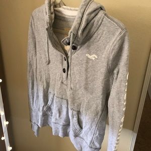 Grey Hollister sweatshirt